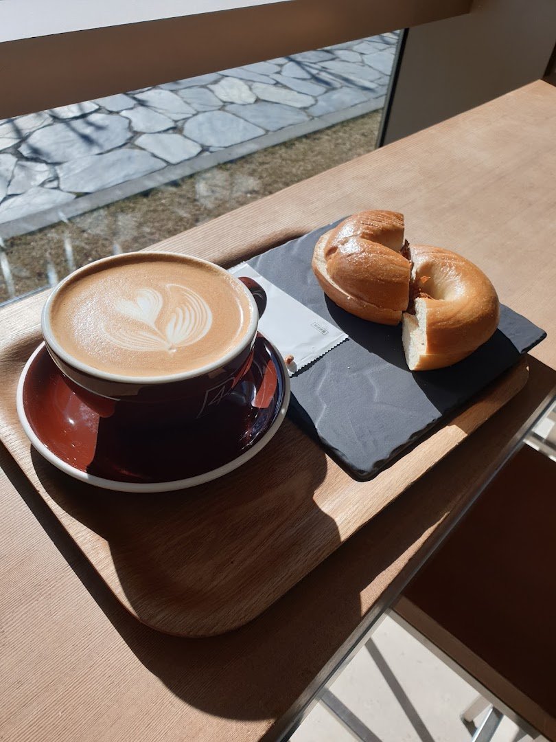 Coffee at FourB, specialty coffee shop in Seoul