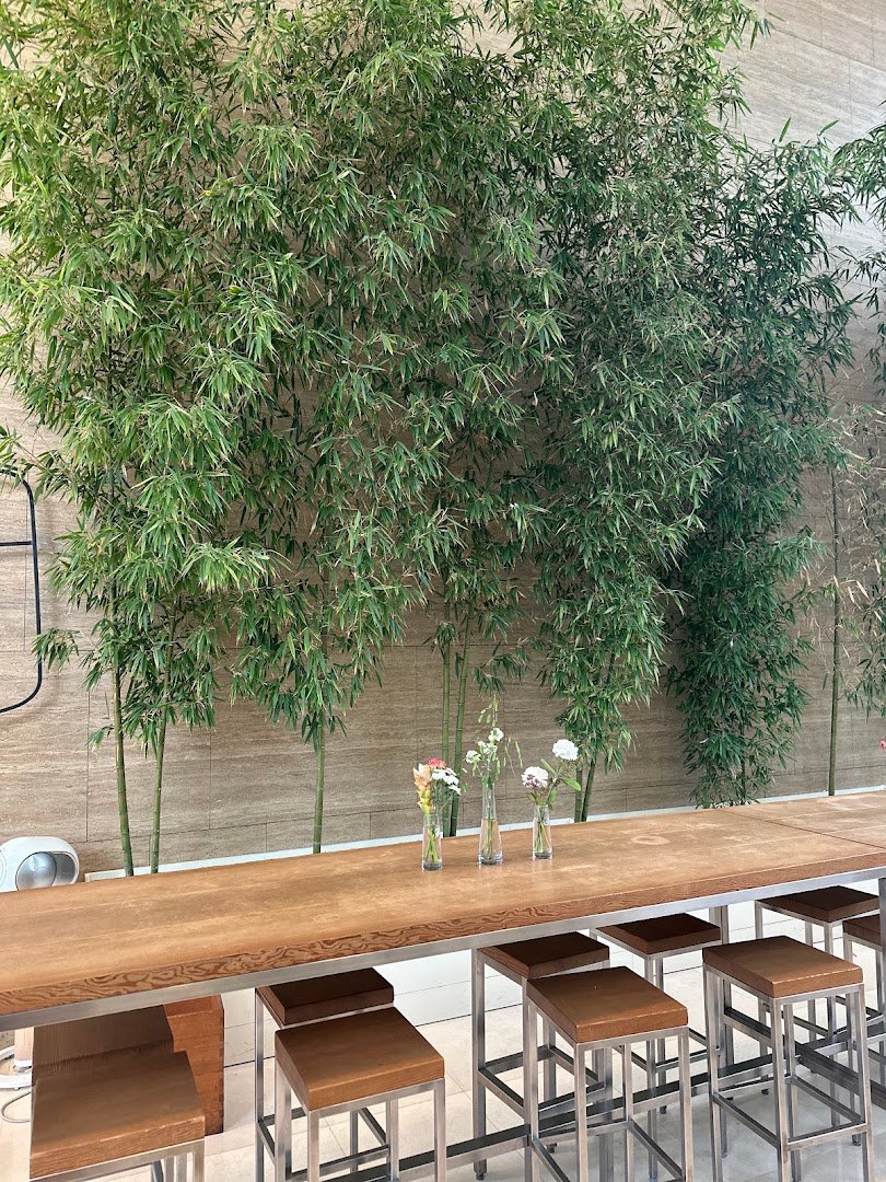 Interior of FourB, specialty coffee shop in Seoul