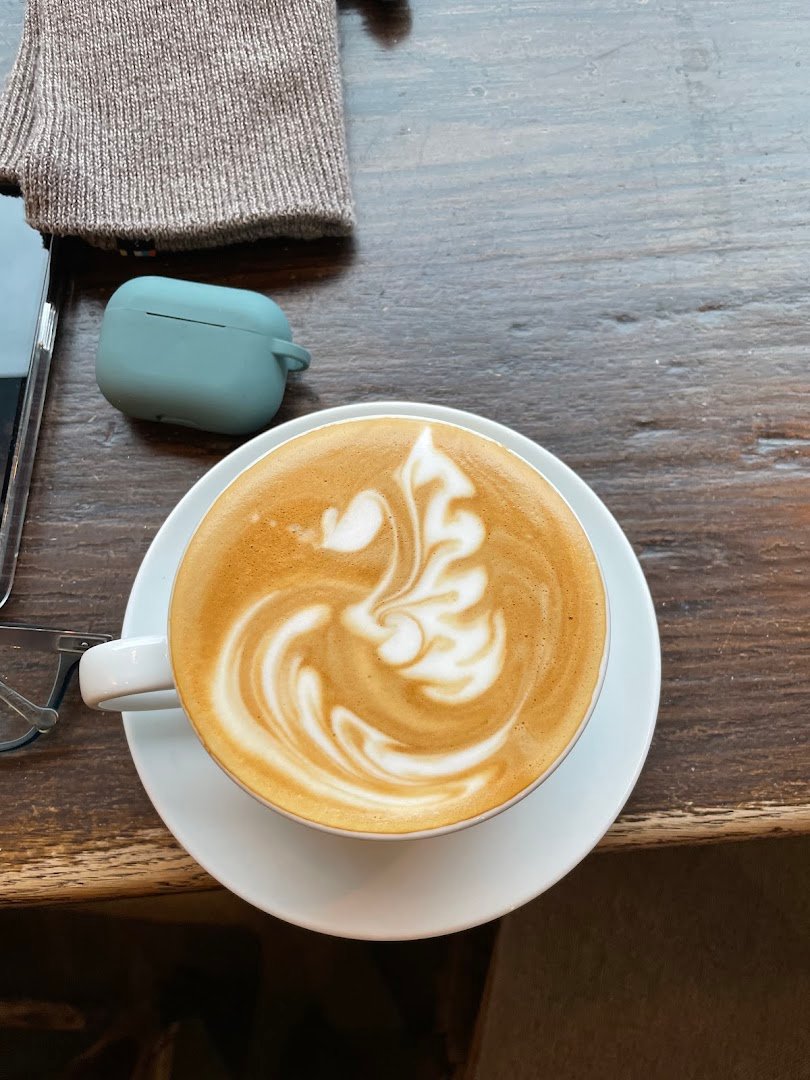 Coffee at Kaldi's Coffee on Skinker, specialty coffee shop in St. Louis