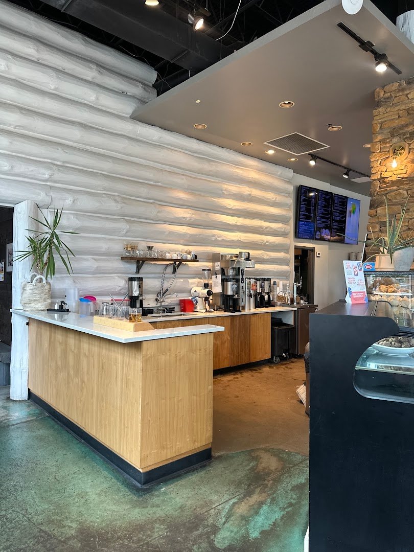 Interior of Kaldi's Coffee on Skinker, specialty coffee shop in St. Louis