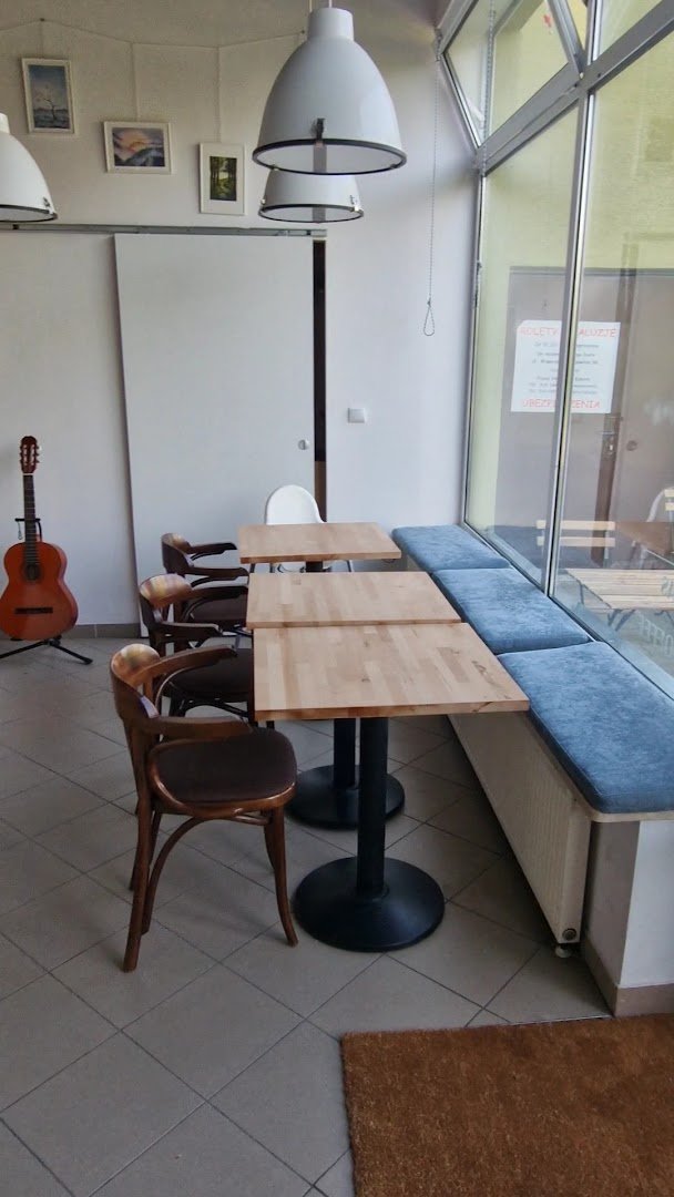 Interior of Goodly Specialty Coffee, specialty coffee shop in Warsaw