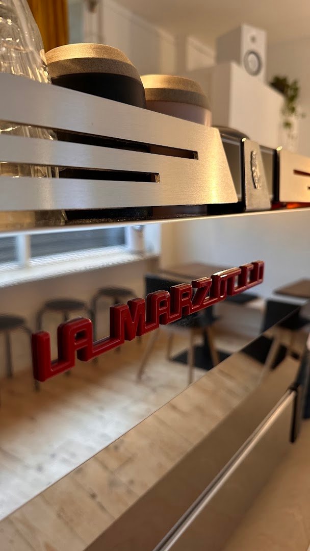Interior of Oscillate Coffee, specialty coffee shop in Manchester