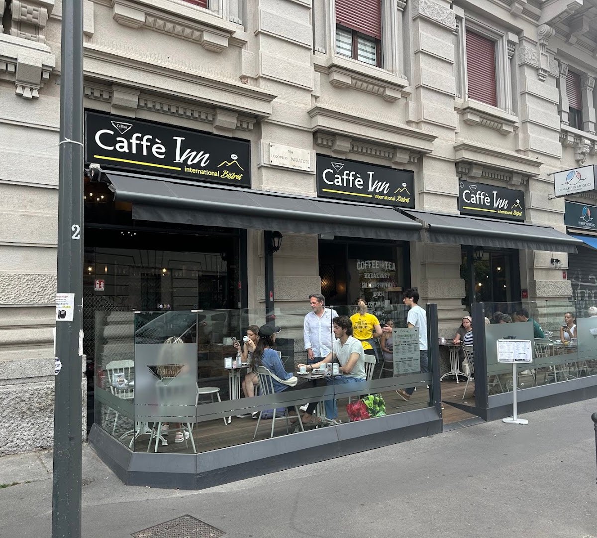 Storefront of Caffè Inn - Milano Roastery, specialty coffee shop in Milan