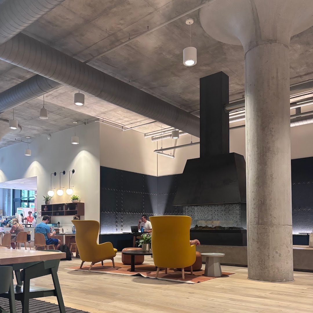 Interior of FRGMNT Coffee - North Loop, specialty coffee shop in Minneapolis