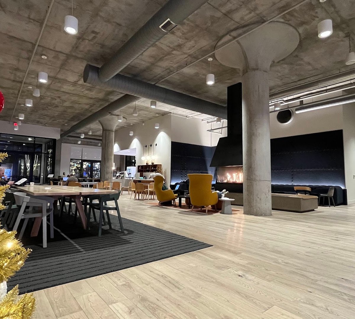 Interior of FRGMNT Coffee - North Loop, specialty coffee shop in Minneapolis