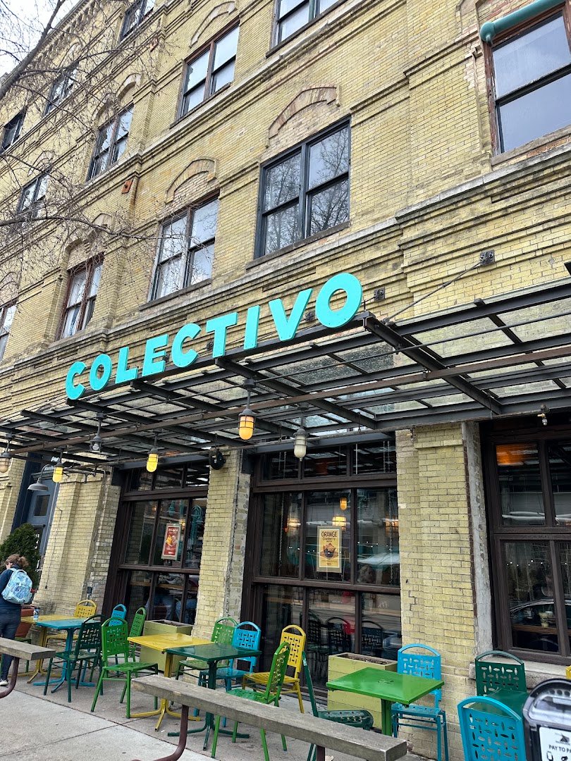 Storefront of Colectivo Coffee Third Ward, specialty coffee shop in Milwaukee