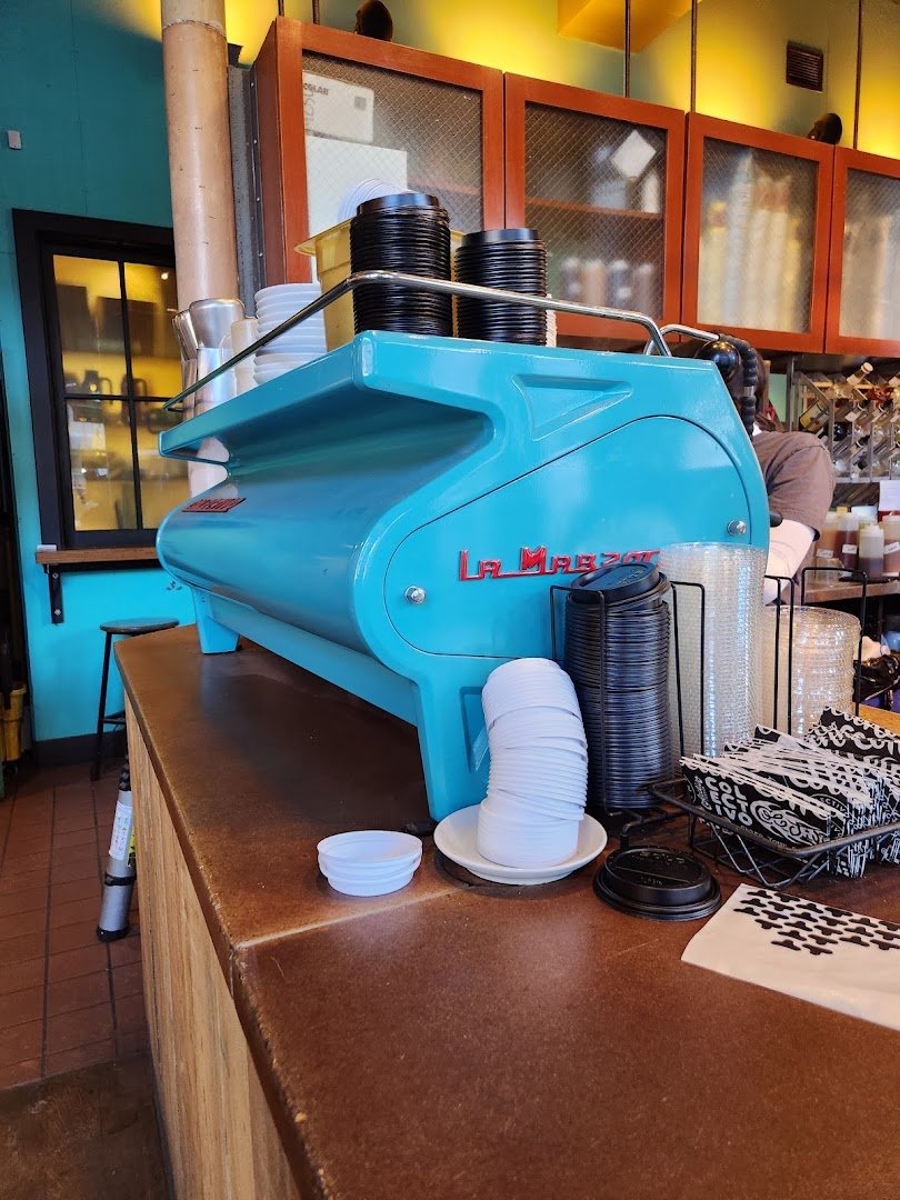 Interior of Colectivo Coffee Third Ward, specialty coffee shop in Milwaukee