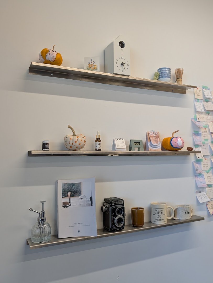 Interior of Kin Bakeshop, specialty coffee shop in Santa Barbara