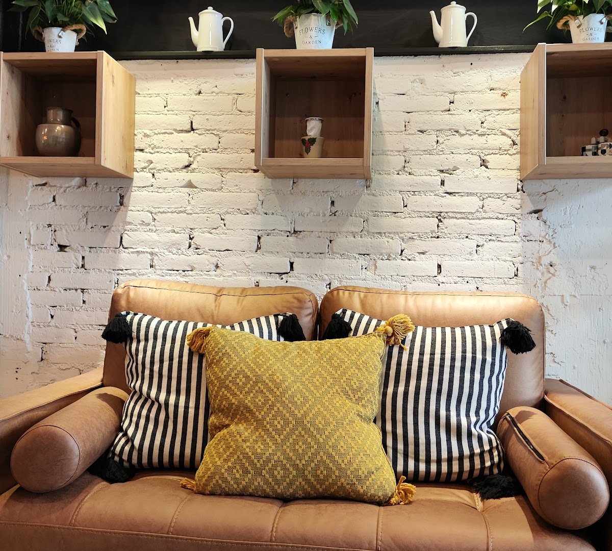 Interior of Padre Café, specialty coffee shop in Mexico City