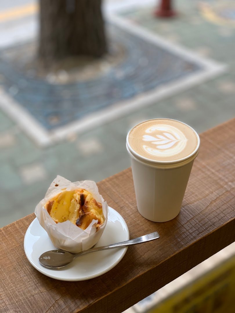 Coffee at Mesh Coffee, specialty coffee shop in Seoul