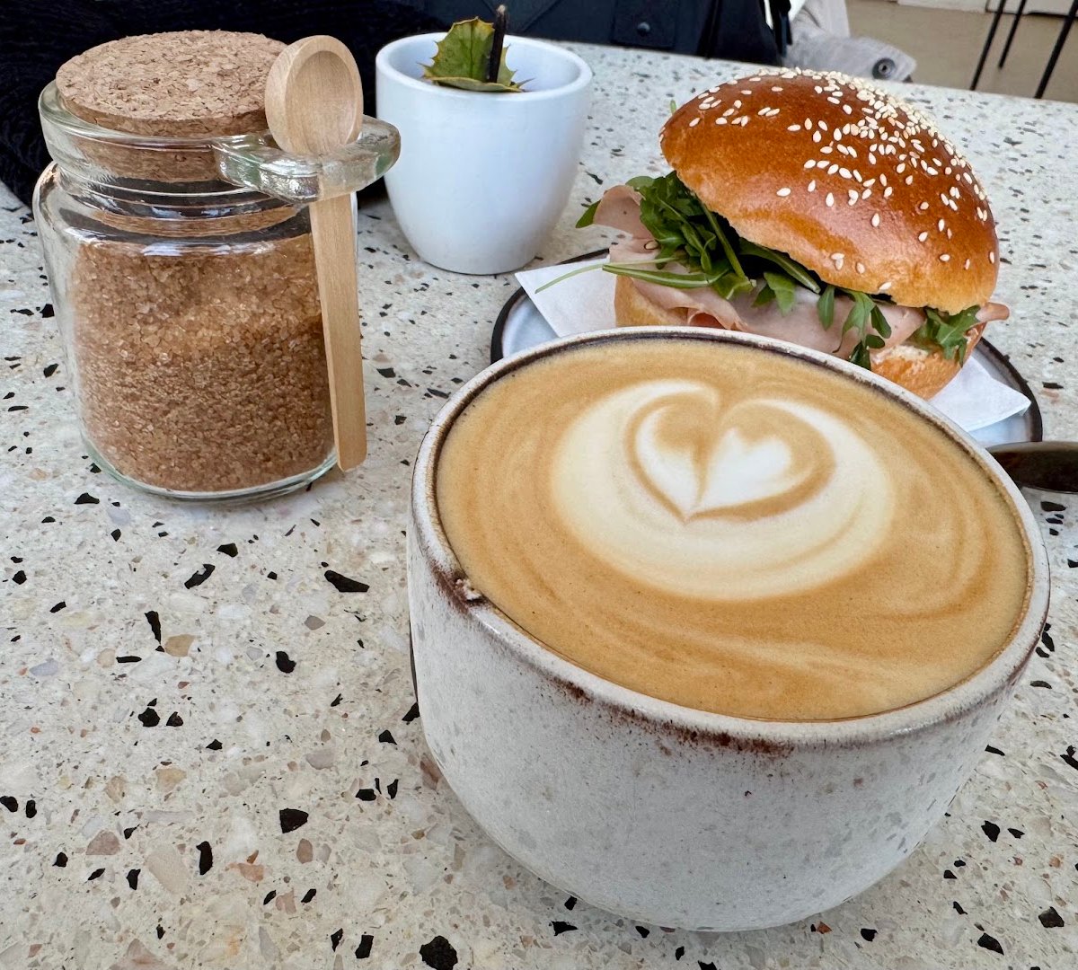 Coffee at Cała w Mące, specialty coffee shop in Warsaw