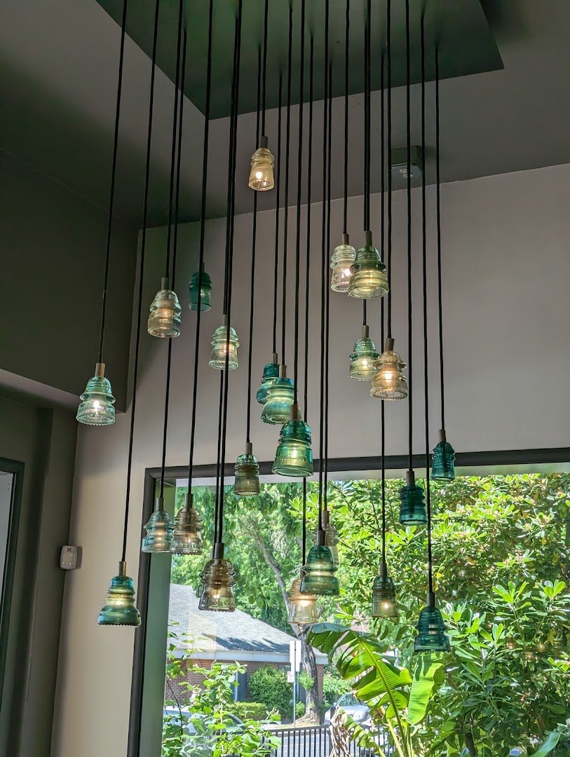 Interior of Chocolate Fish Coffee Roasters, specialty coffee shop in Sacramento