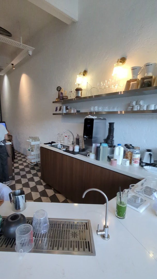Interior of Oaks Coffee Co., specialty coffee shop in Singapore