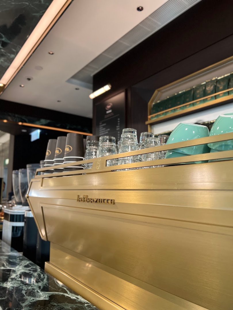 Interior of Fuel Espresso, specialty coffee shop in Hong Kong