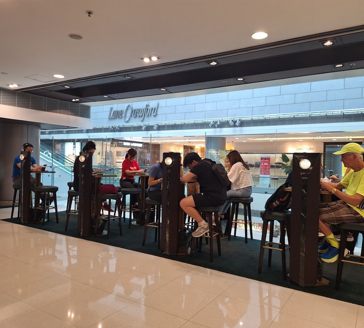 Interior of Fuel Espresso, specialty coffee shop in Hong Kong