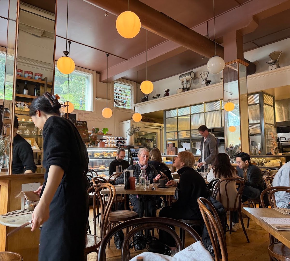 Interior of Scarecrow Mediterranean Cafe, specialty coffee shop in Auckland