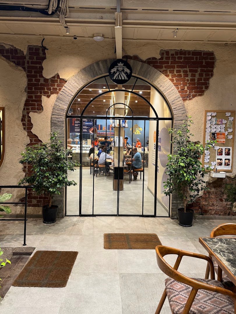 Storefront of Silk Road Coffee Company Experience Center, specialty coffee shop in Mumbai