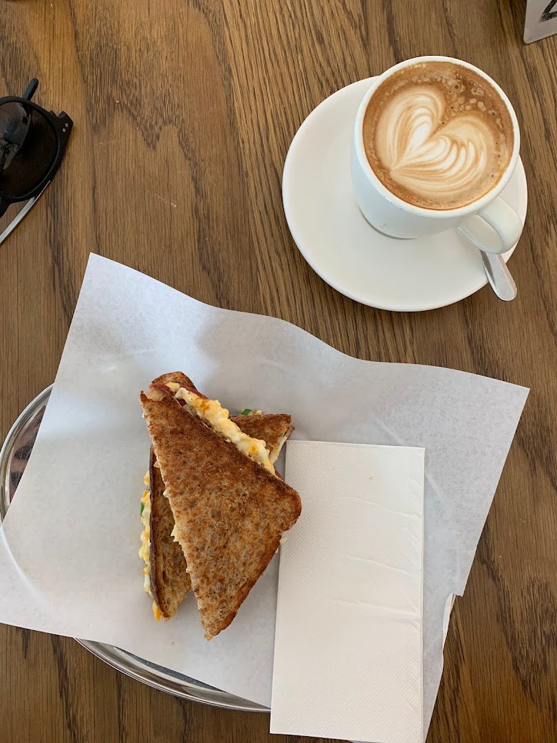 Coffee at Allpress Roastery, specialty coffee shop in Auckland