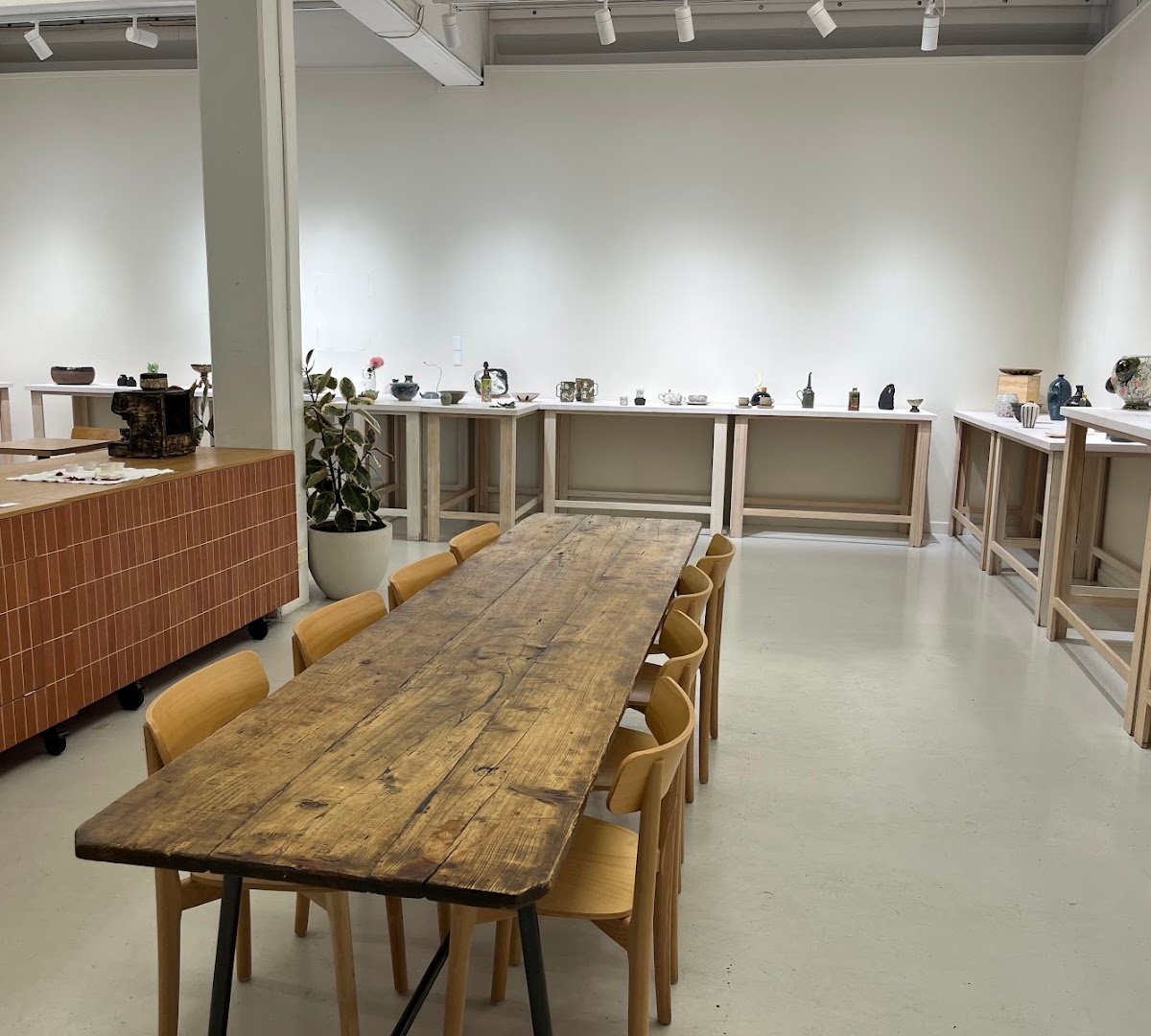 Interior of Allpress Roastery, specialty coffee shop in Auckland