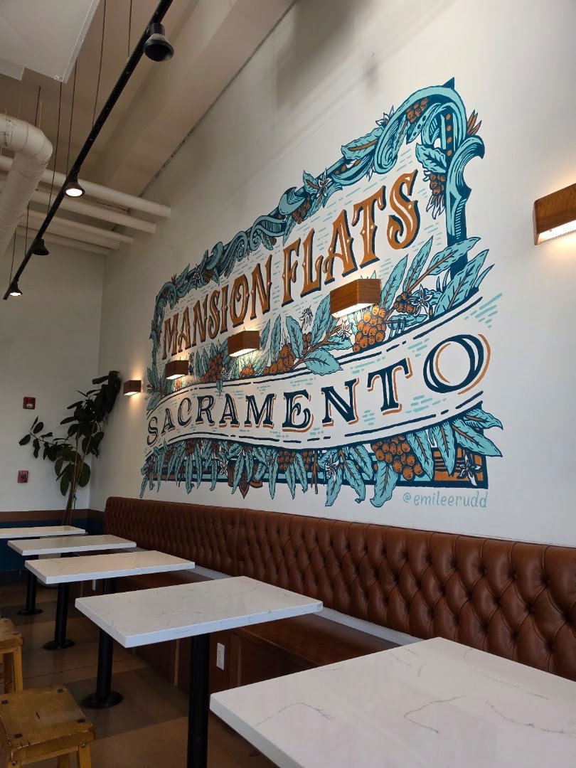 Interior of Goodside Coffee, specialty coffee shop in Sacramento