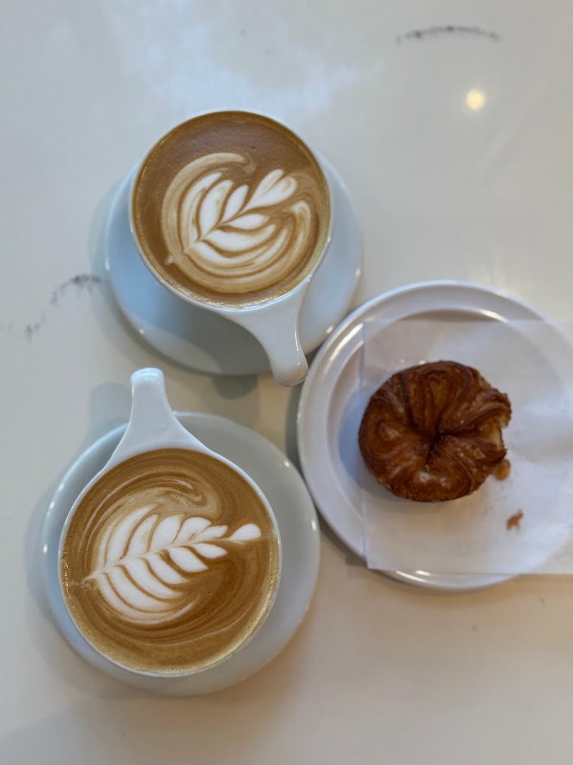 Coffee at Goodside Coffee, specialty coffee shop in Sacramento