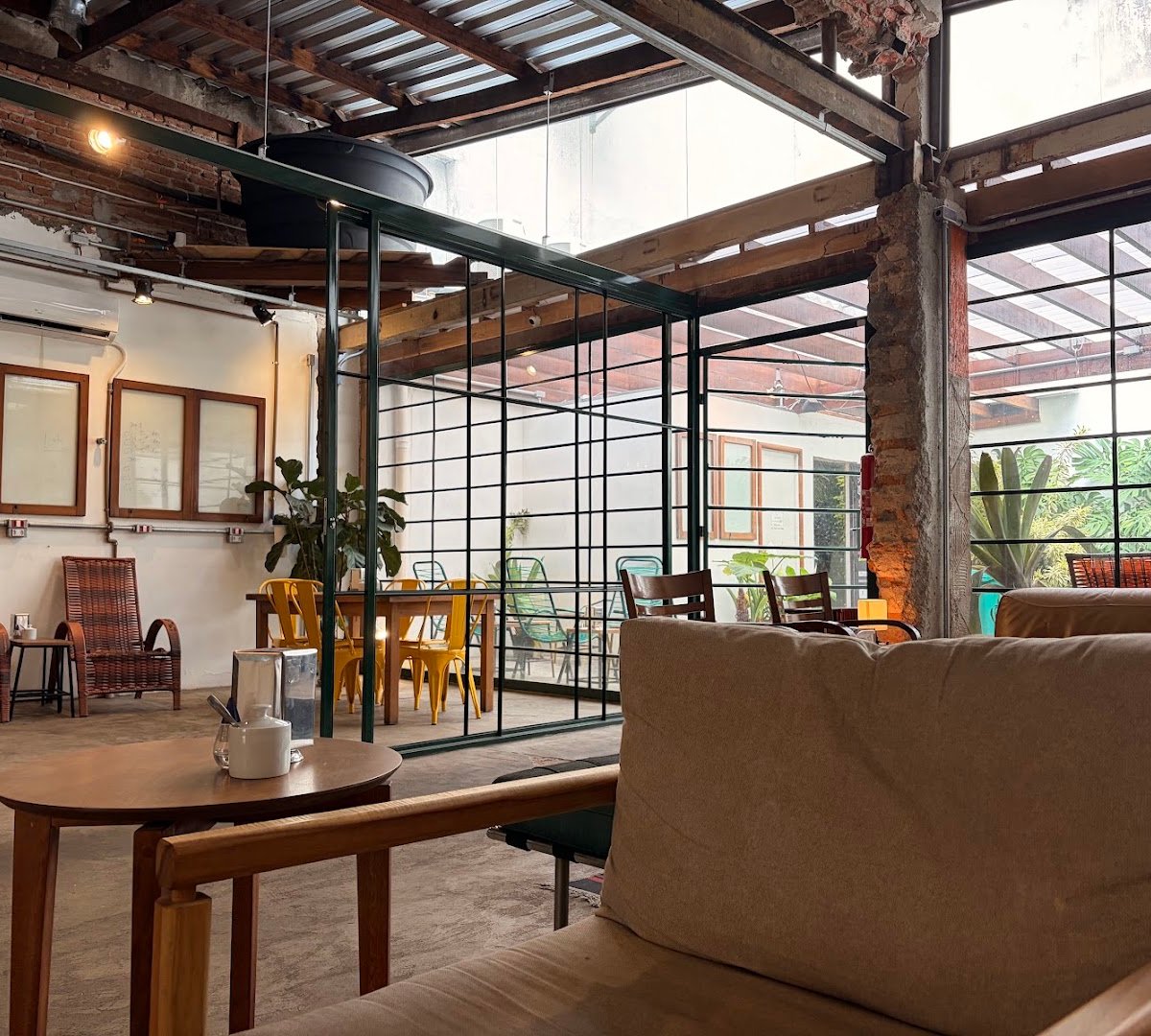 Interior of Coffee Lab 2, specialty coffee shop in São Paulo