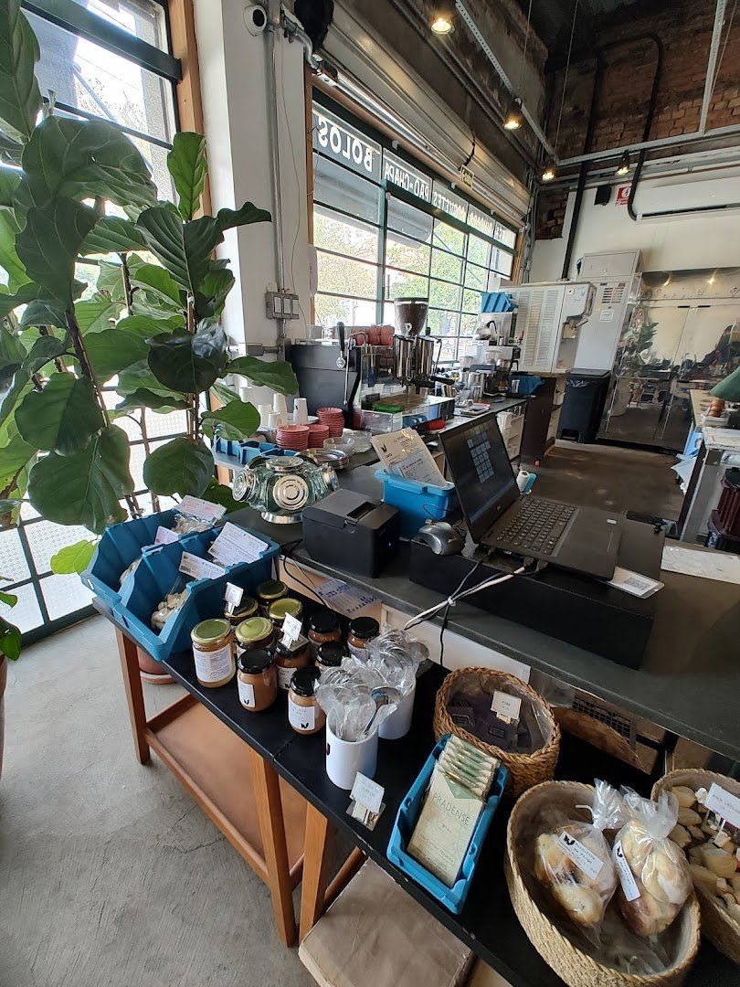 Interior of Coffee Lab 2, specialty coffee shop in São Paulo