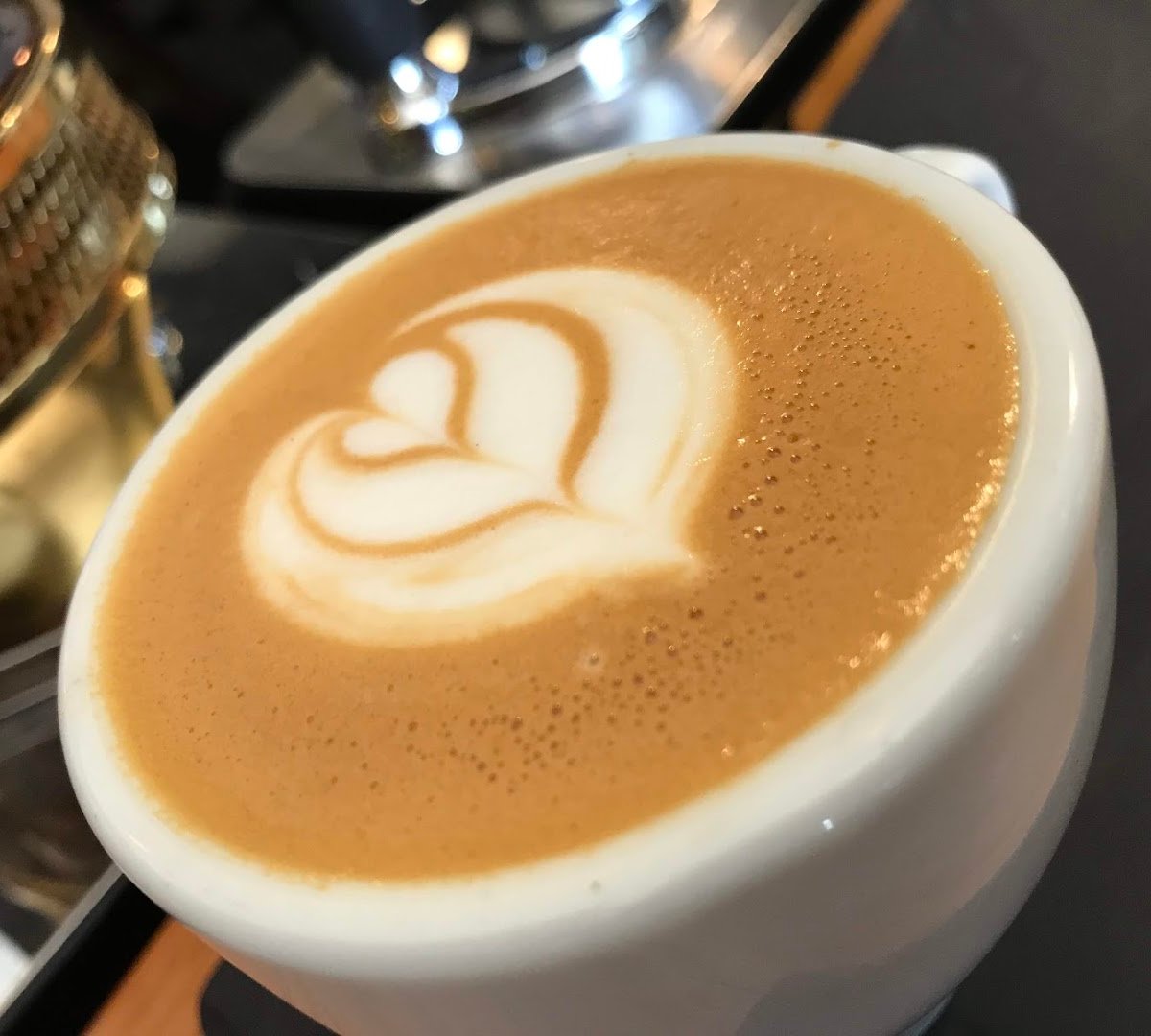 Coffee at Pólvora Café, specialty coffee shop in Mexico City
