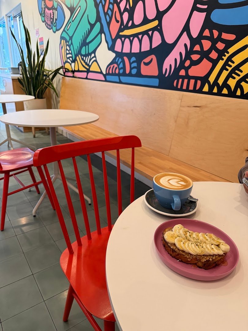 Coffee at Dune Coffee Roasters, specialty coffee shop in Santa Barbara