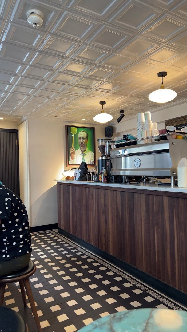 Interior of Wellington Coffee, specialty coffee shop in Edinburgh