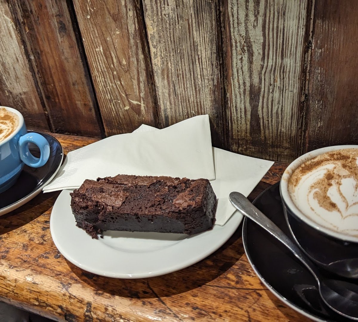 Coffee at Wellington Coffee, specialty coffee shop in Edinburgh