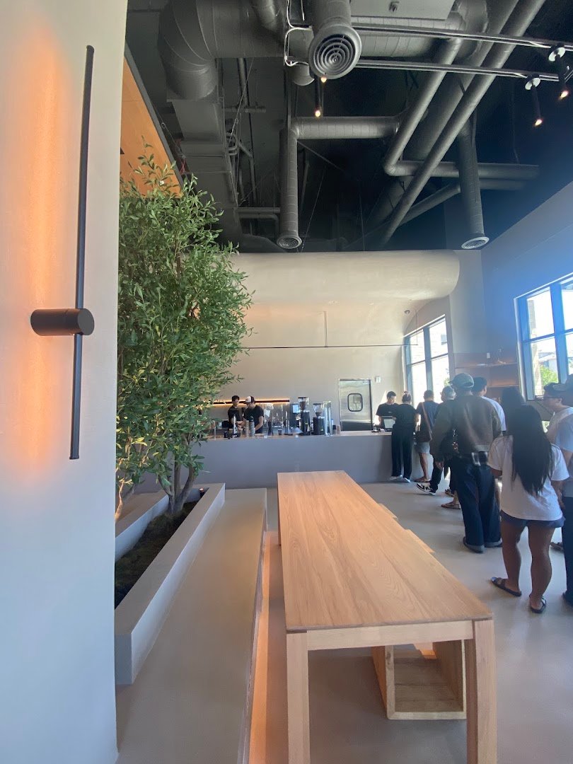 Interior of VØID, specialty coffee shop in San Jose