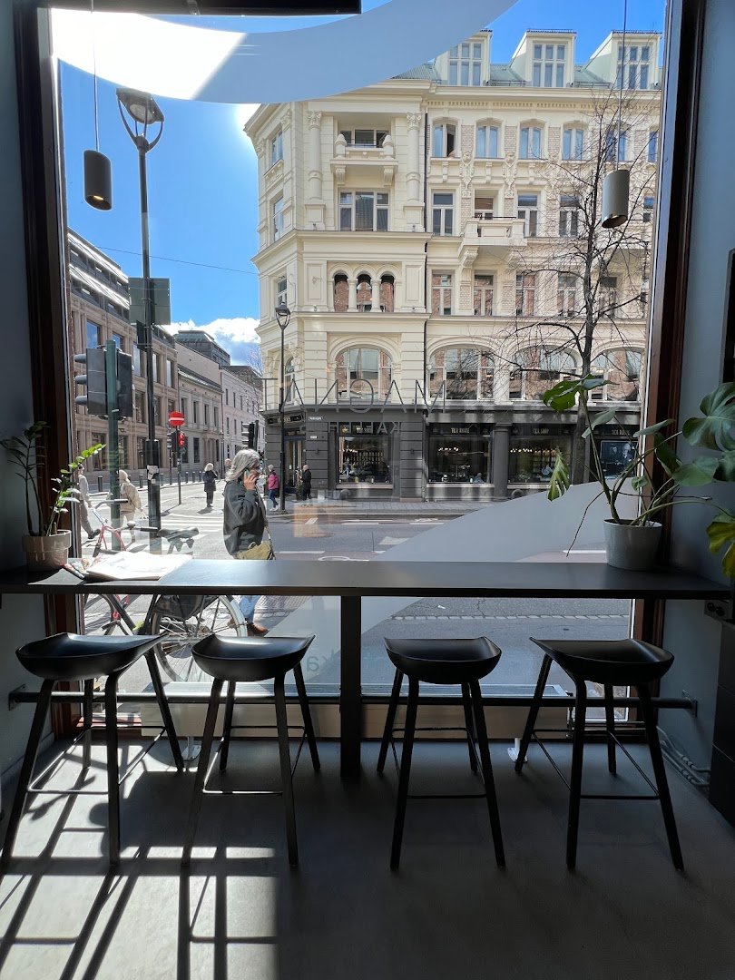 Interior of Magnat Coffee House AS, specialty coffee shop in Oslo