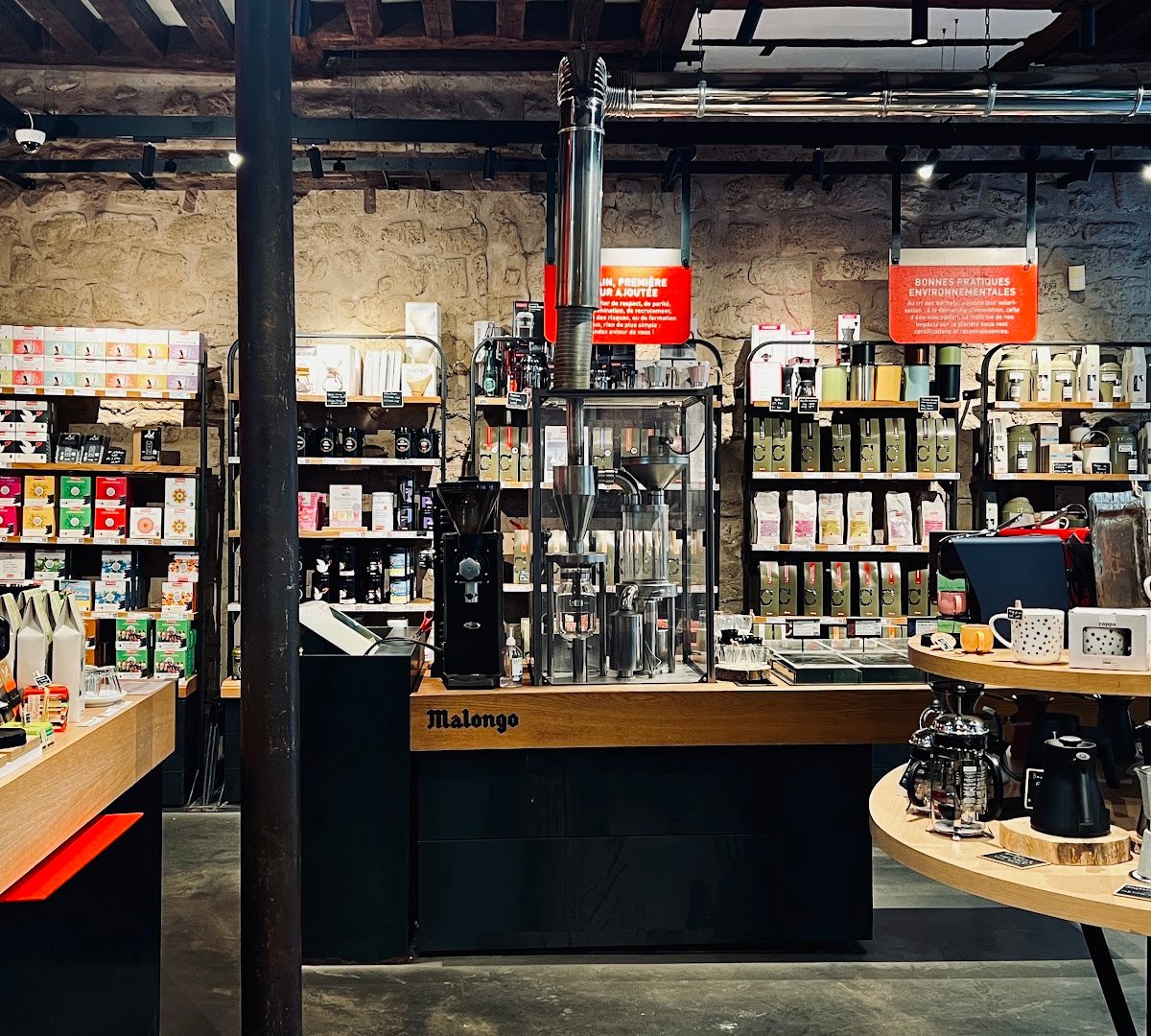 Malongo specialty coffee shop in Paris - photo 9