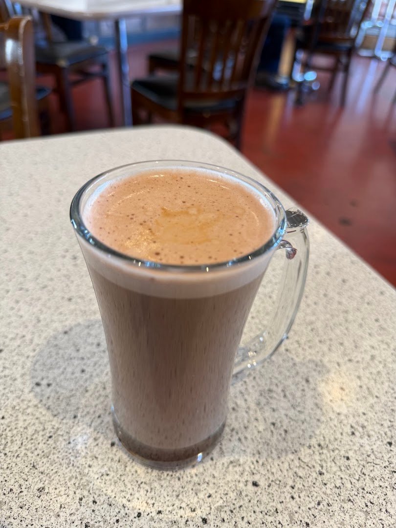 Coffee at Dana Street Roasting Company, specialty coffee shop in San Jose