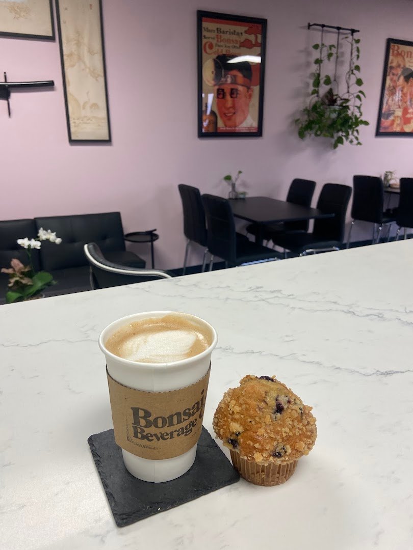 Coffee at Bonsai Beverage Co., specialty coffee shop in Tampa-St. Petersburg