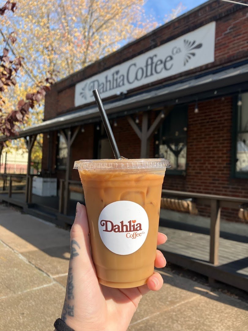 Coffee at Dahlia Coffee Co, specialty coffee shop in Cleveland