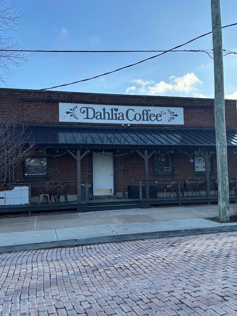 Storefront of Dahlia Coffee Co, specialty coffee shop in Cleveland