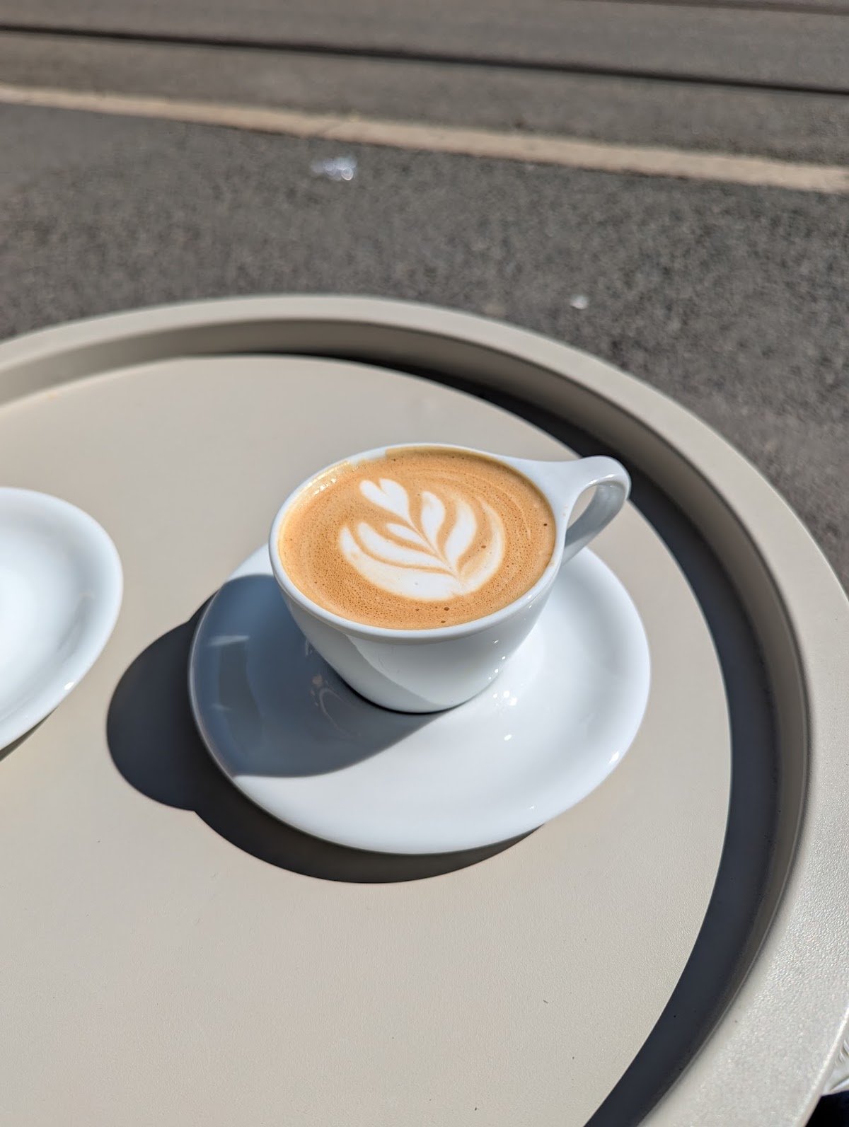 Coffee at Mocca kaffebar, specialty coffee shop in Oslo