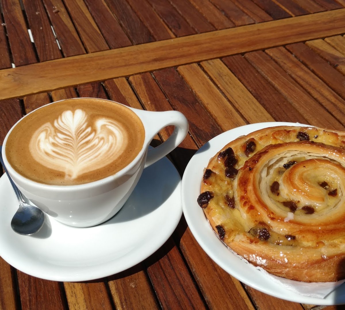 Coffee at Temple Coffee Roasters, specialty coffee shop in Sacramento