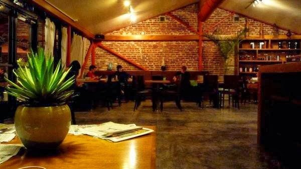 Interior of Temple Coffee Roasters, specialty coffee shop in Sacramento