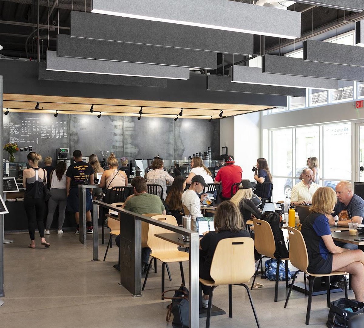 Interior of Press Coffee - Scottsdale Quarter, specialty coffee shop in Scottsdale