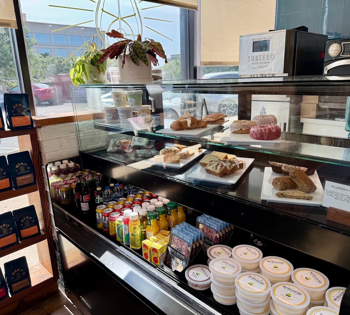 Interior of Merit Coffee, specialty coffee shop in San Antonio