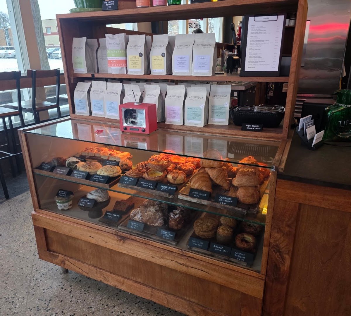 Interior of Spyhouse Coffee Roasters | Whittier, specialty coffee shop in Minneapolis