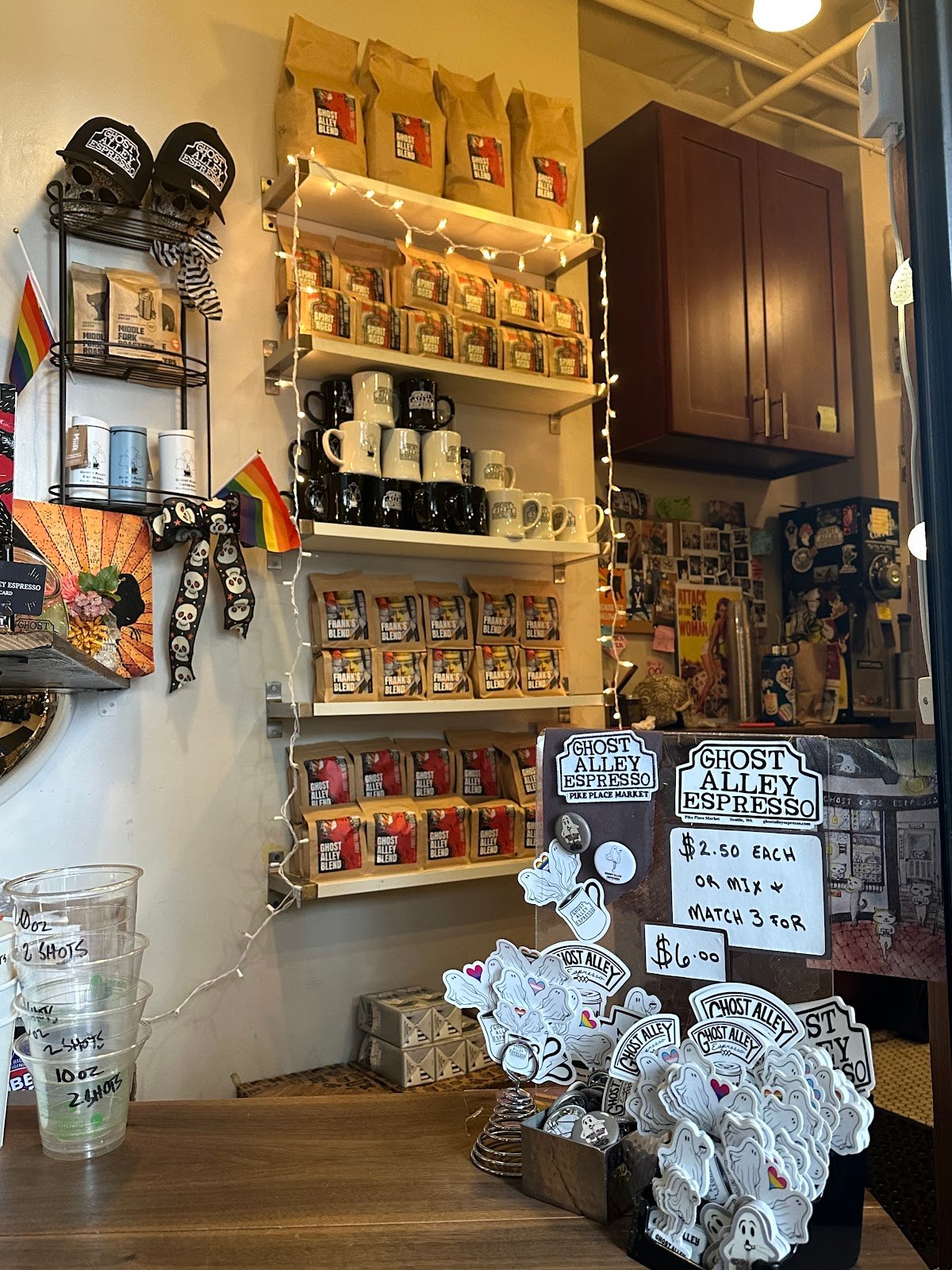 Ghost Alley Espresso specialty coffee shop in Seattle - photo 8