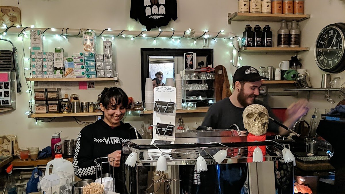 Ghost Alley Espresso specialty coffee shop in Seattle - photo 9