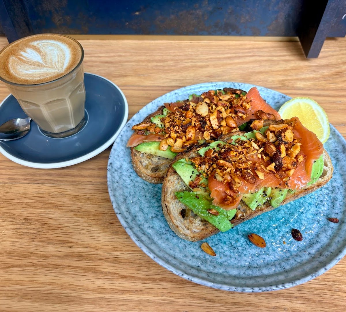 Coffee at FINEPRINT, specialty coffee shop in Hong Kong