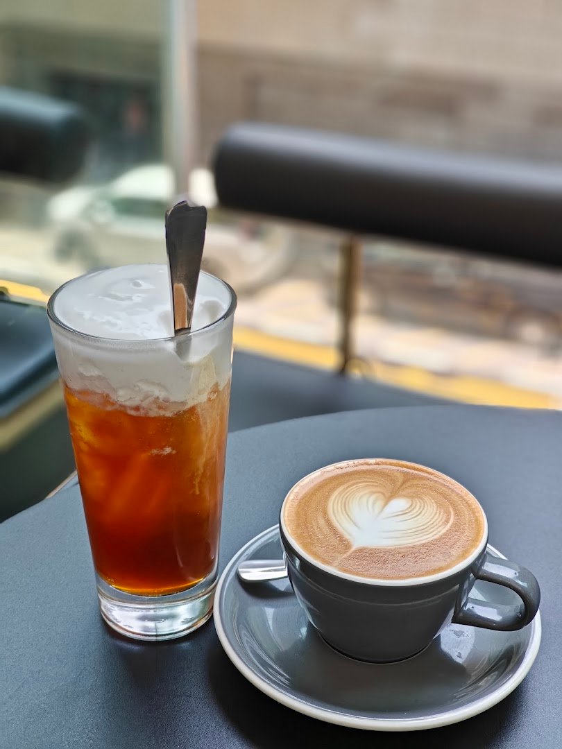 Coffee at FINEPRINT, specialty coffee shop in Hong Kong