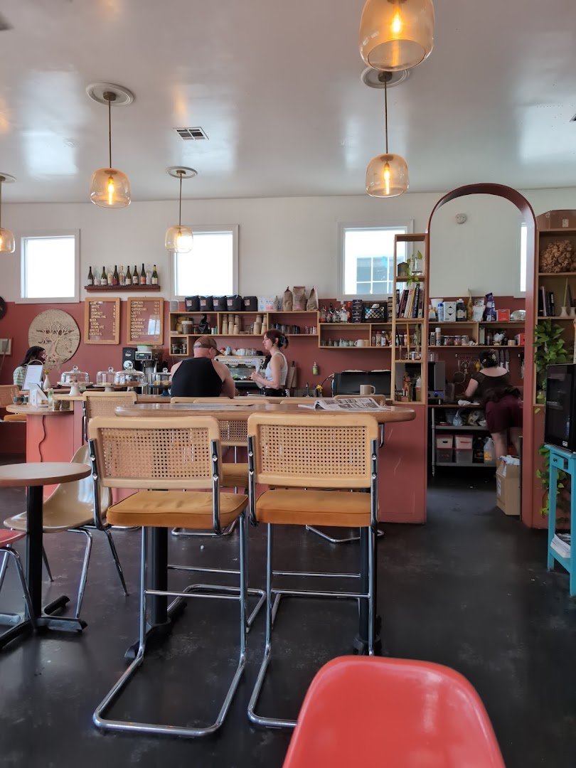 Interior of HONEY'S, specialty coffee shop in New Orleans