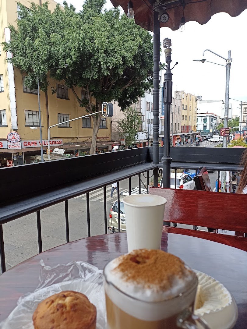 Coffee at Café Villarías, specialty coffee shop in Mexico City